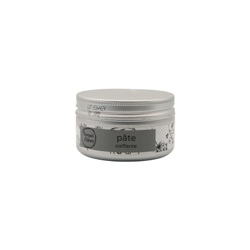 Pâte Coiffante Naturelle – Fixation Souple & Finition Mat – 100 ml