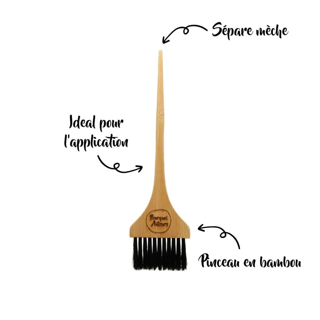 Pinceau Coloration Bambou – Application Précise & Éco-responsable