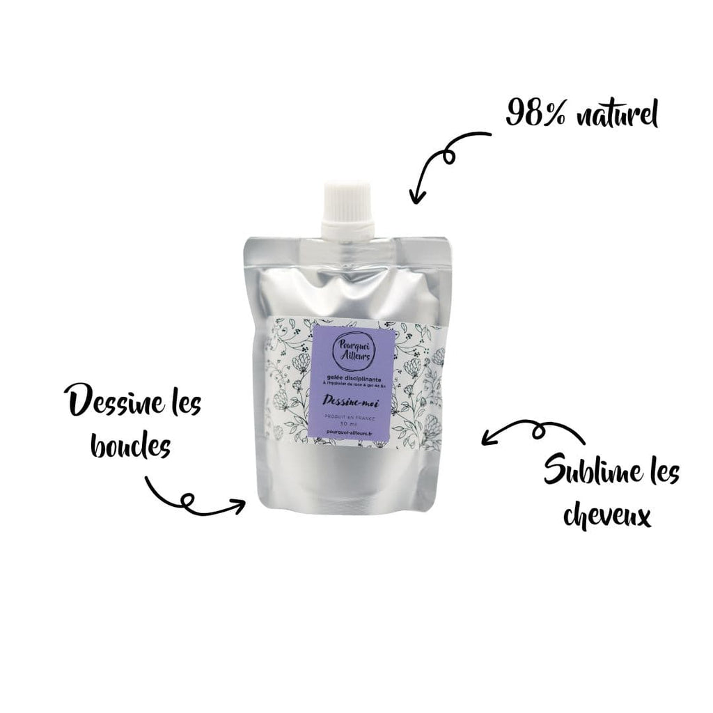 Gelée Disciplinante « Dessine-moi » – Définition Naturelle & Contrôle des Boucles – 30 ml