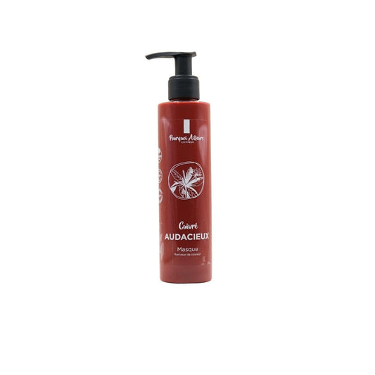 Masque Coloriste Cuivré Audacieux – Reflets Intenses & Soin Éclat – 200 g