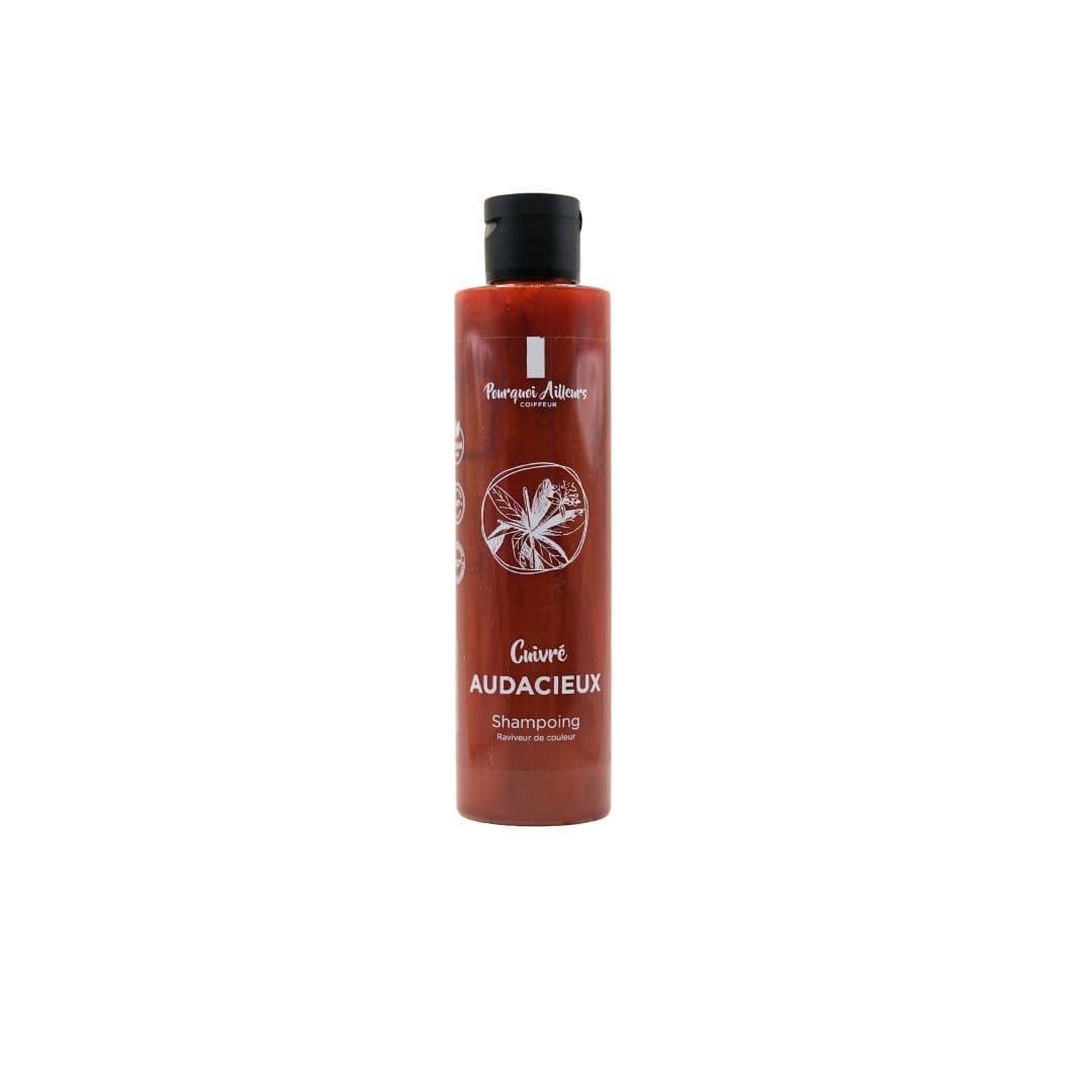 Shampoing Coloriste Cuivré Audacieux – Reflets Flamboyants Intenses & Éclat Dynamique – 200 g