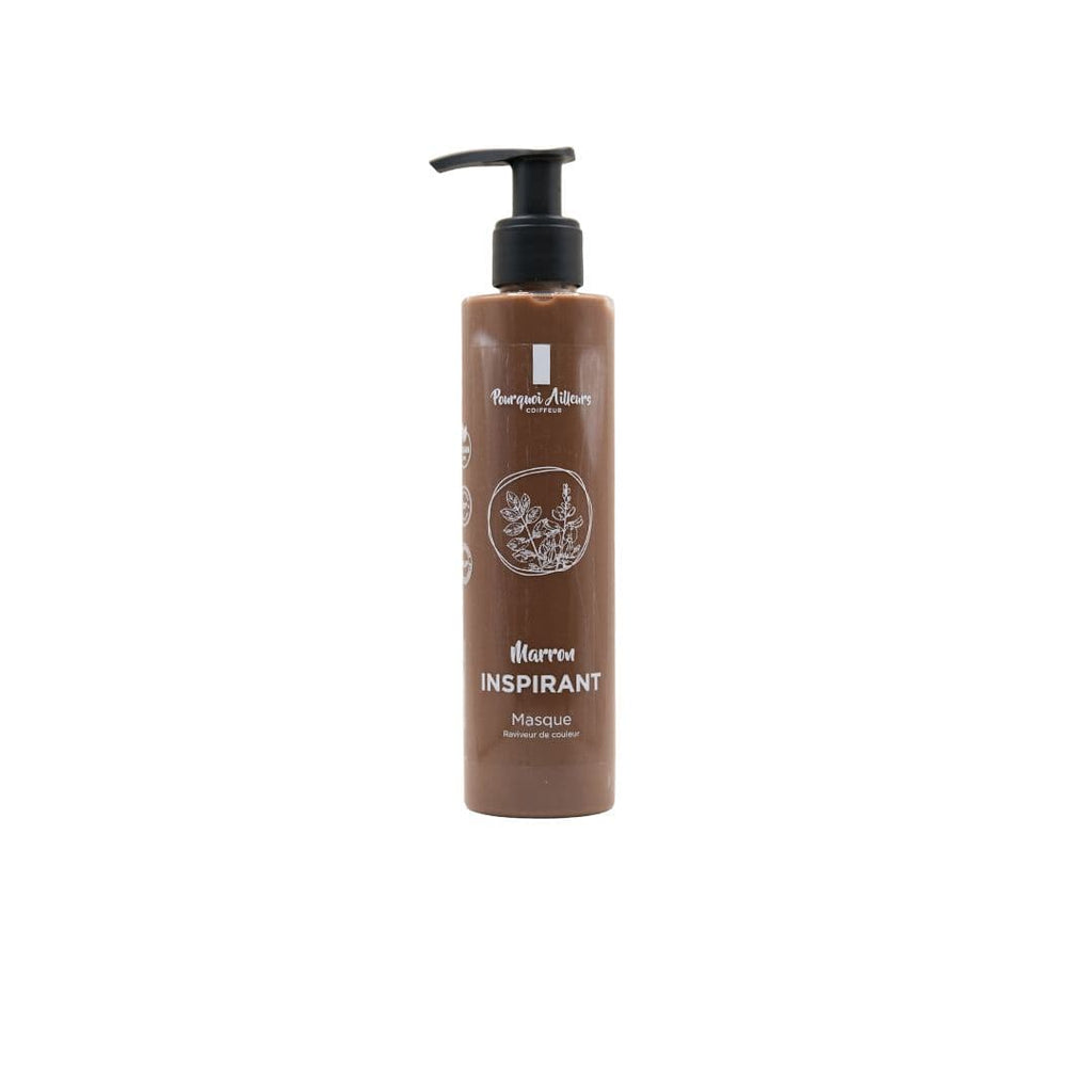 Masque Repigmentant Marron Inspirant – Reflets Marron clair  – 200 g