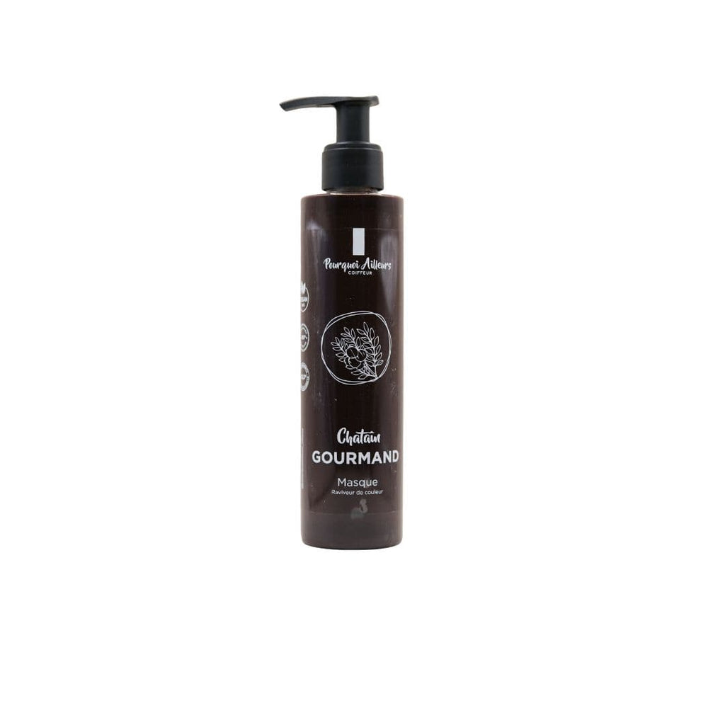 Masque Repigmentant Châtain Gourmand – Reflets Marron chocolat – 200 g