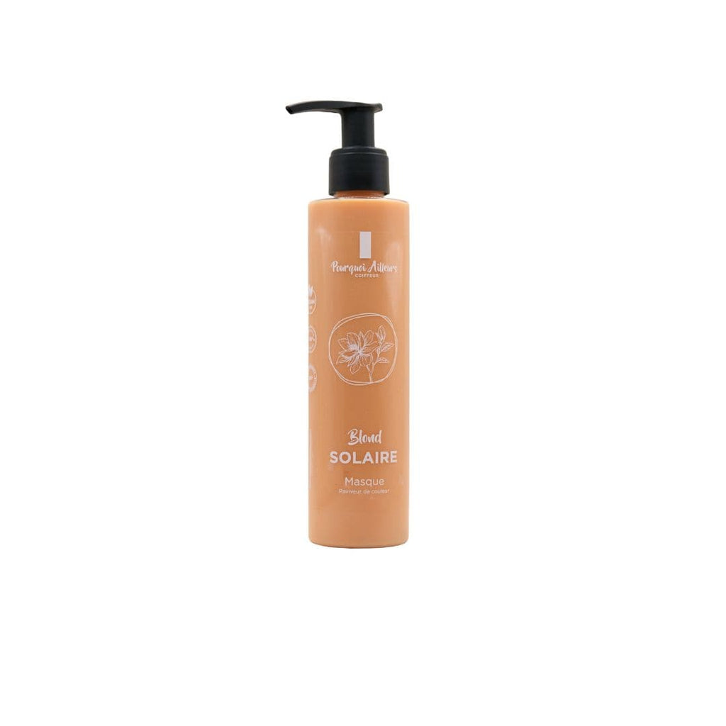 Masque Repigmentant Blond Solaire – Reflets Dorés   – 200 g