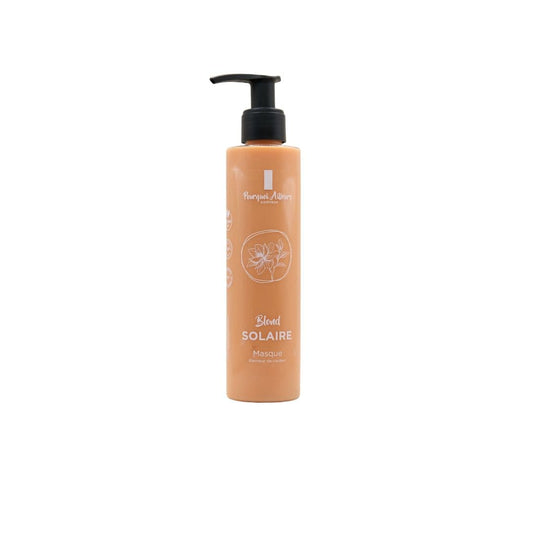 Masque Coloriste Blond Solaire – Reflets Dorés & Nutrition Éclatante – 200 g