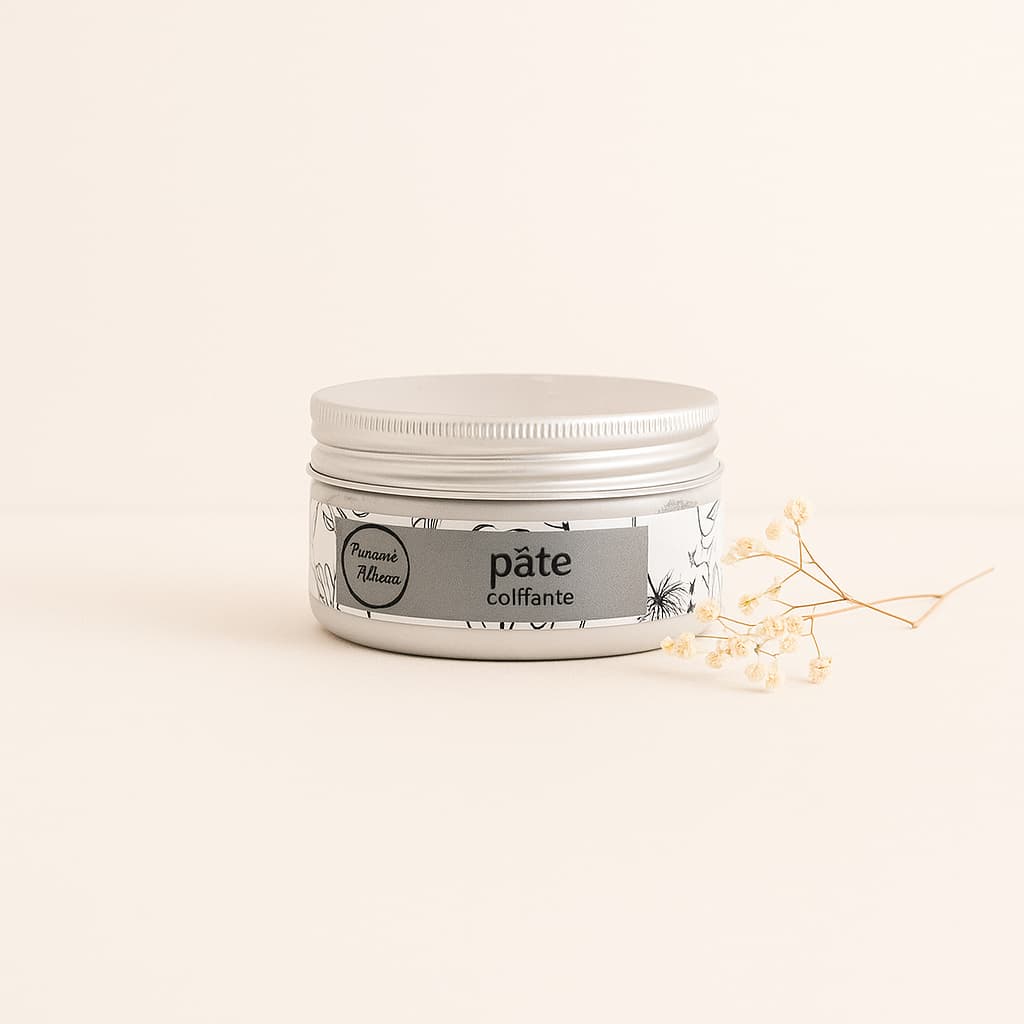 Pâte Coiffante Naturelle – Fixation Souple & Finition Mat – 100 ml