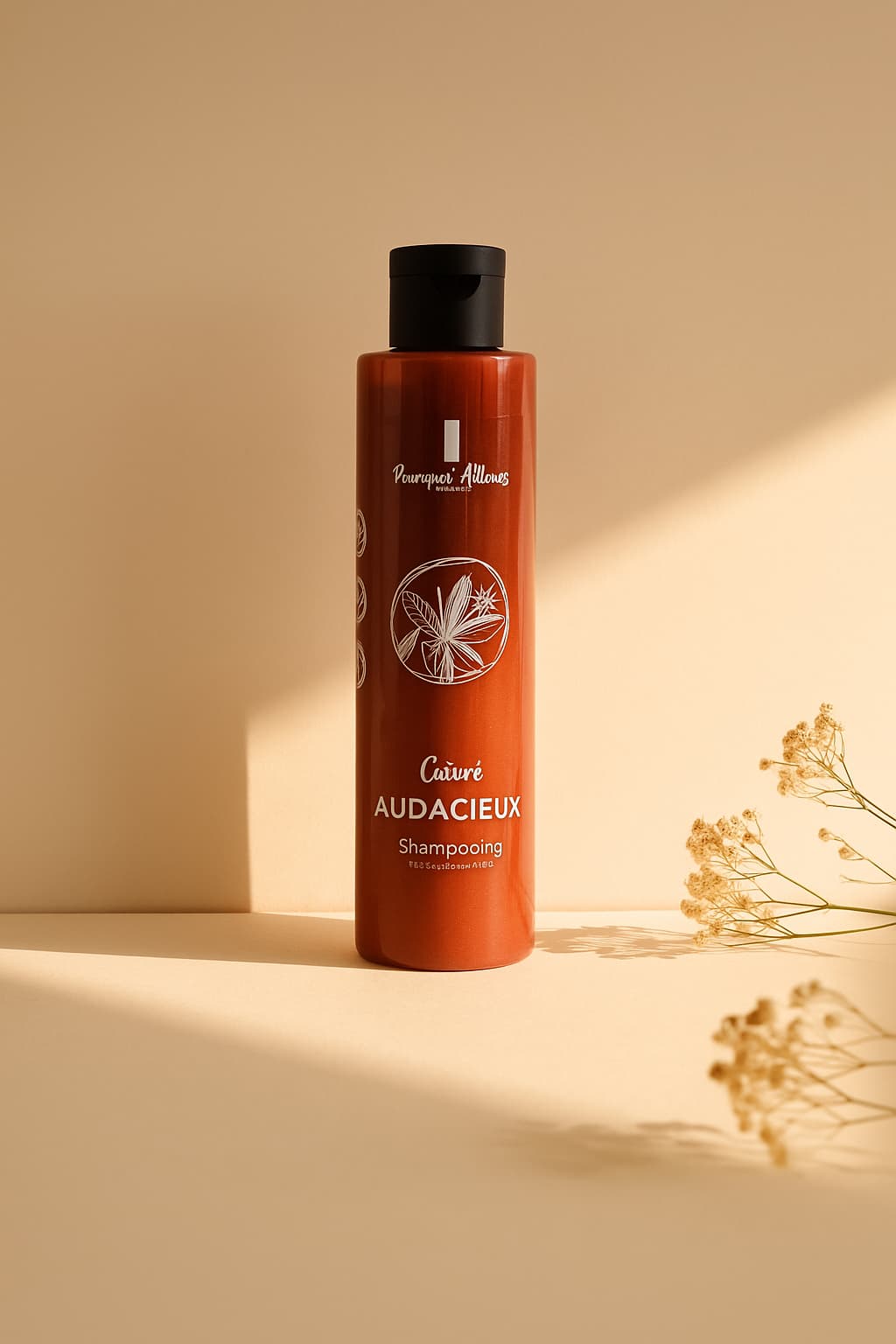 Shampoing Coloriste Cuivré Audacieux – Reflets Flamboyants Intenses & Éclat Dynamique – 200 g