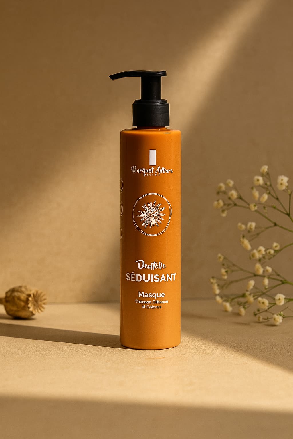 Masque Coloriste Vénitien Séduisant – Reflets Ambrés & Soin repigmentant   – 200 g