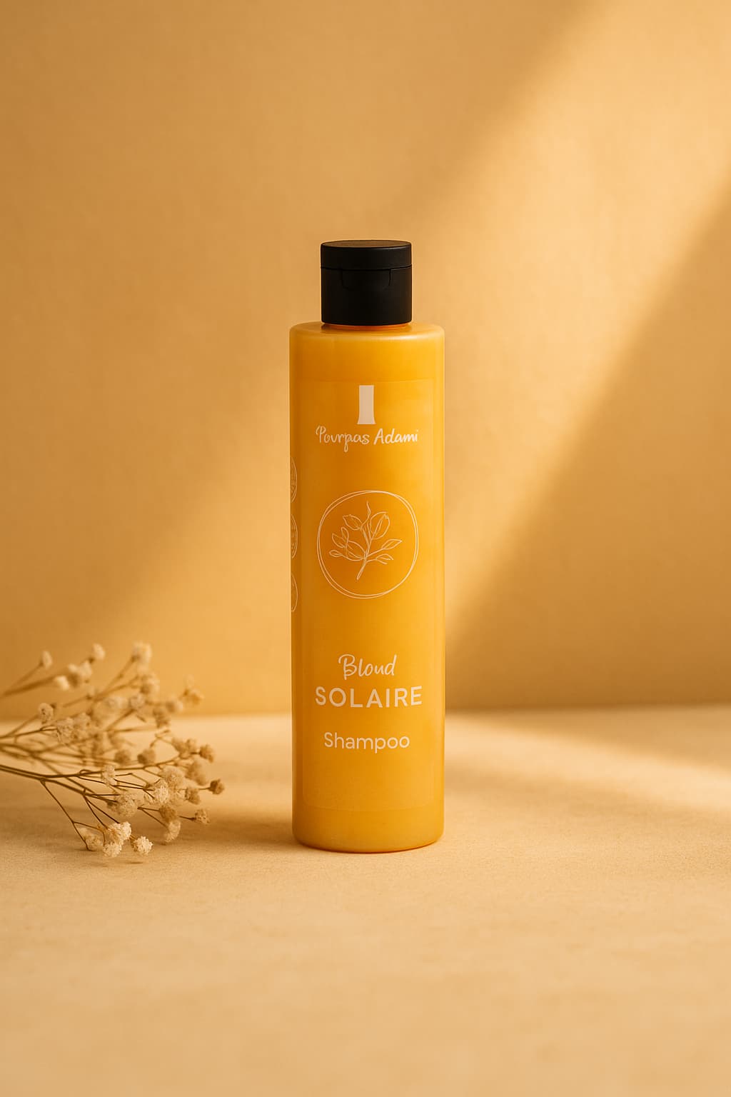 Shampoing Coloriste Blond Solaire – Reflets Dorés & Éclat Lumineux – 200 ml