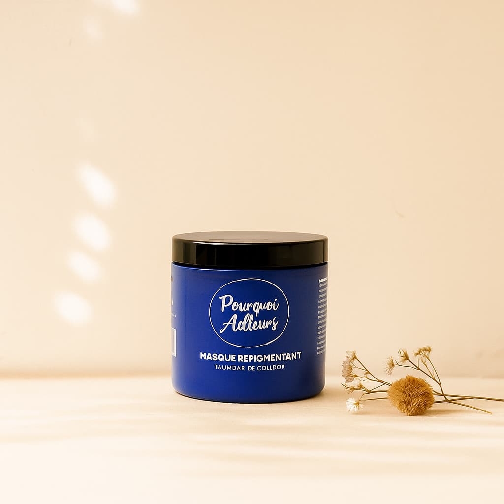Masque Coloriste Déjaunisseur Prévenant – Reflets Froids &  Soin repigmentant  – 150 g