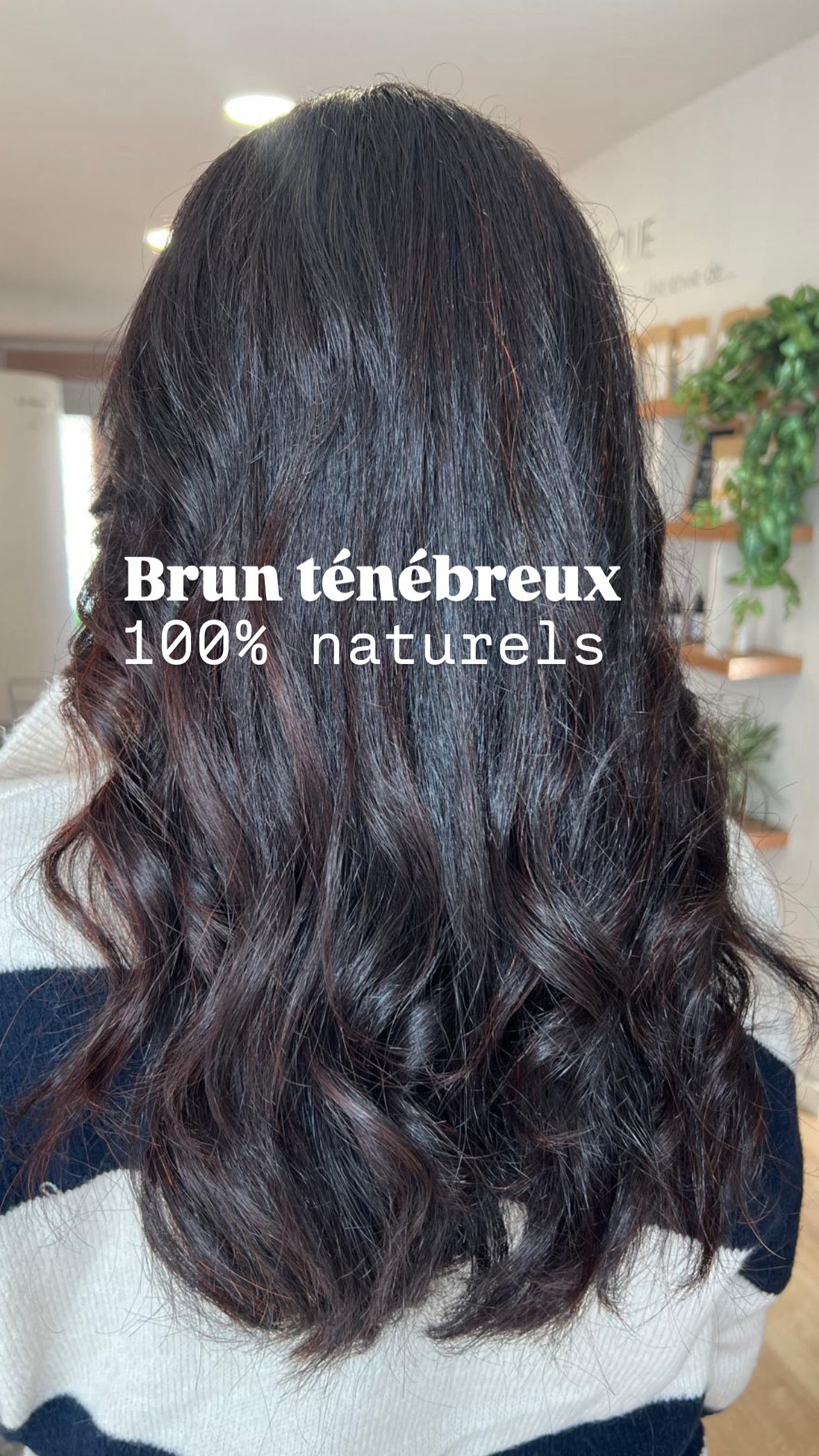 Coloration Végétale Brun Ténébreux – Reflets Profonds & Couleur Intense – 100 g