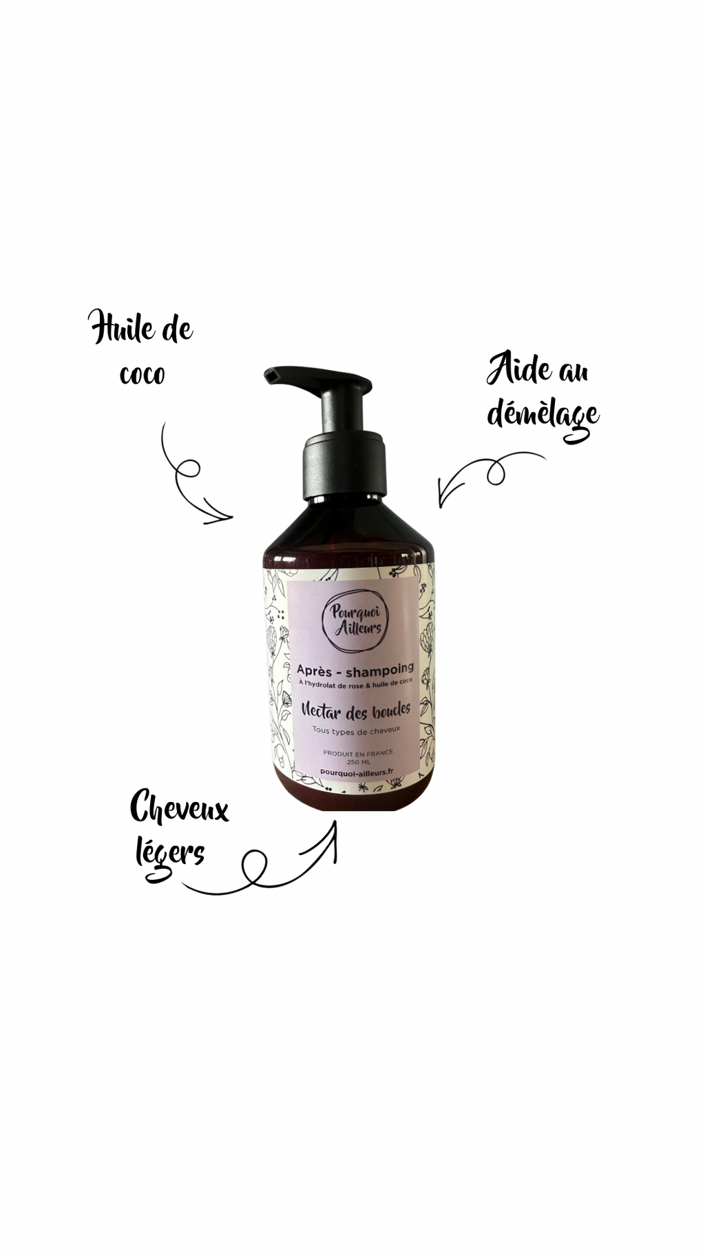 Nectar de boucles - Après-shampoing