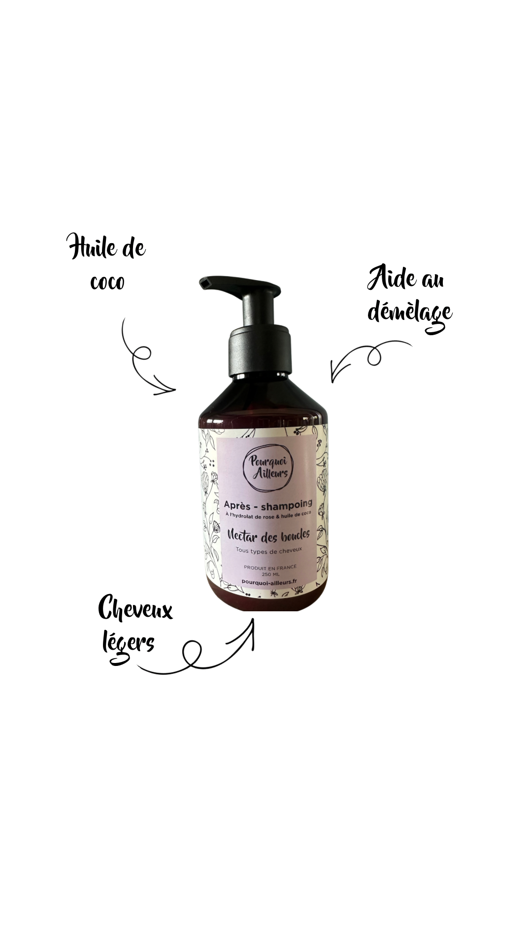 Nectar de boucles - Après-shampoing