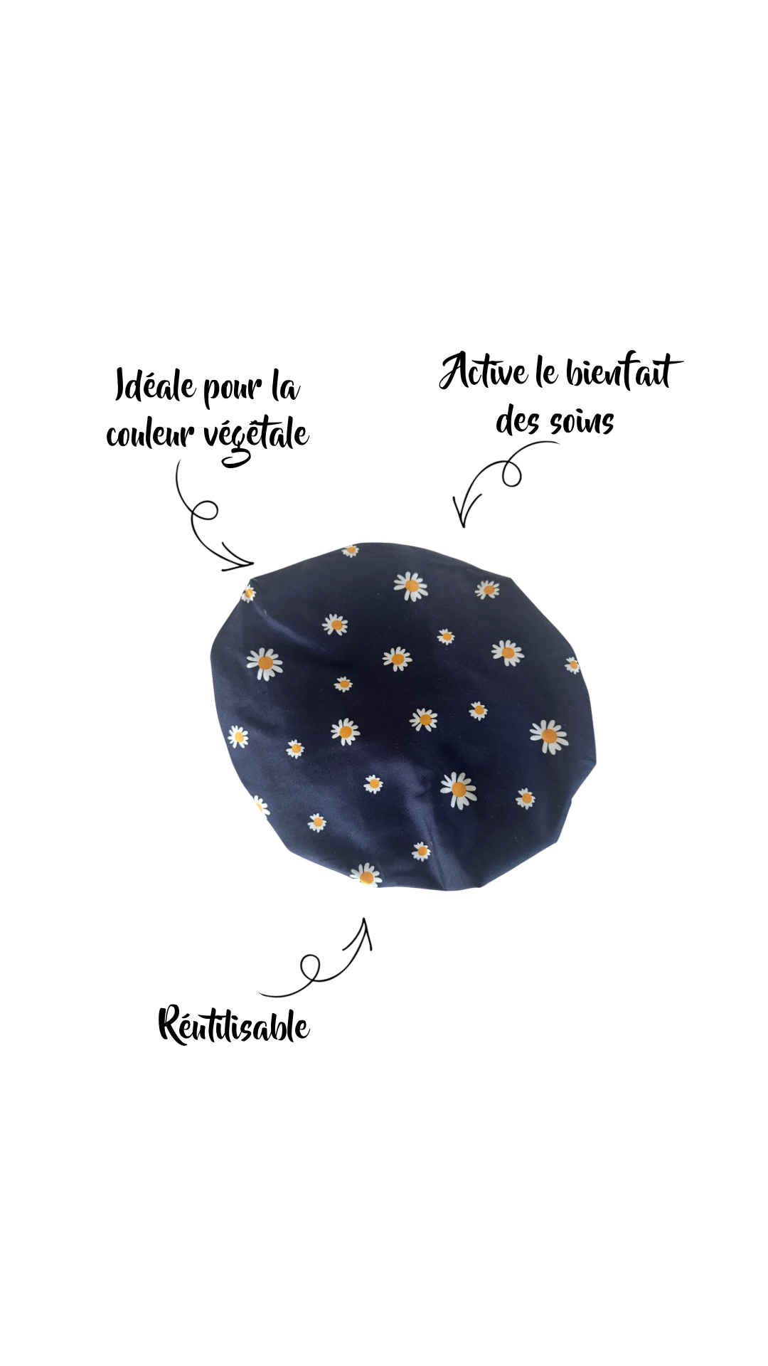 Charlotte pour Cheveux Réutilisable – Accessoire Écologique & Confortable