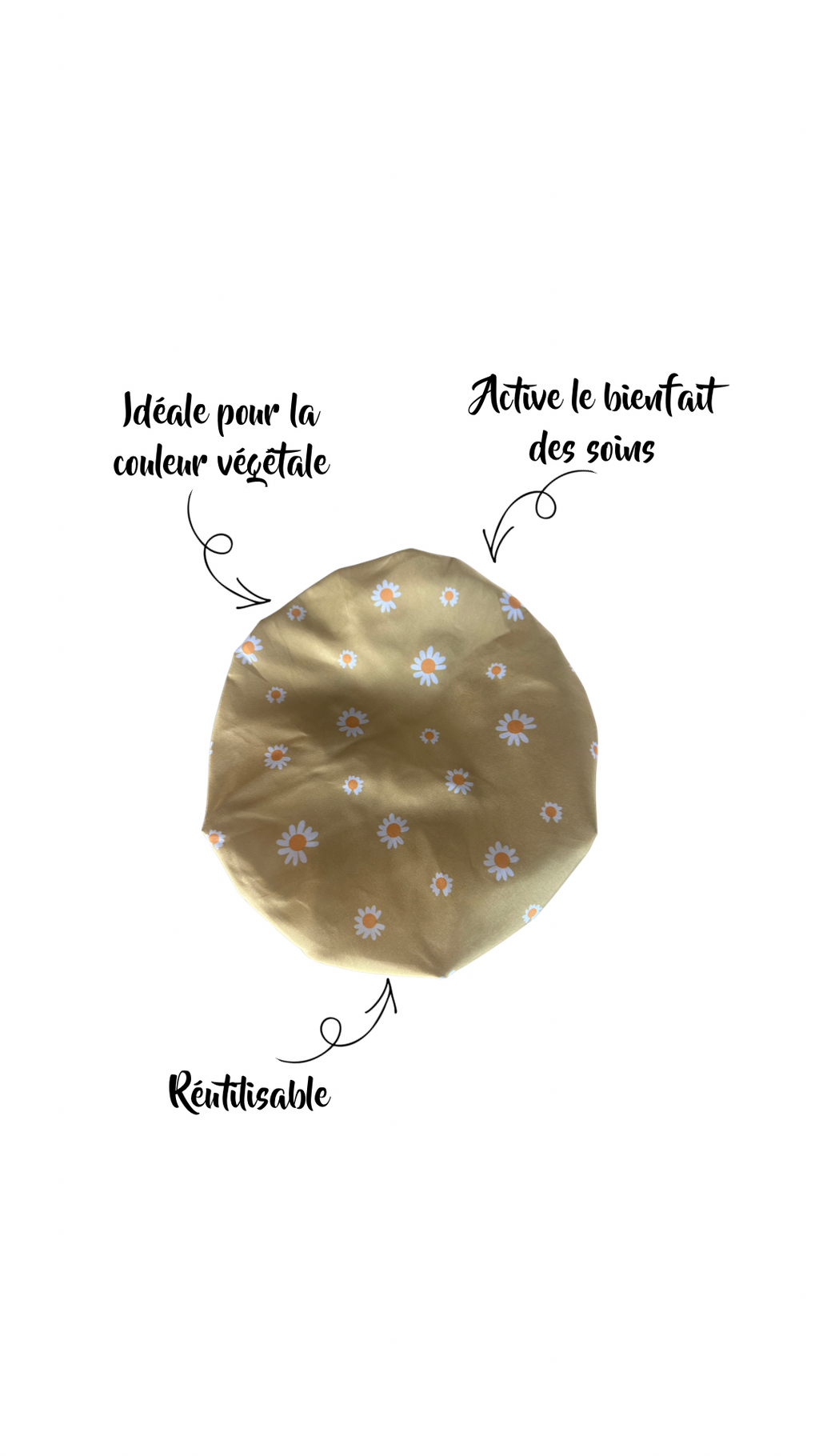 Charlotte pour Cheveux Réutilisable – Accessoire Écologique & Confortable