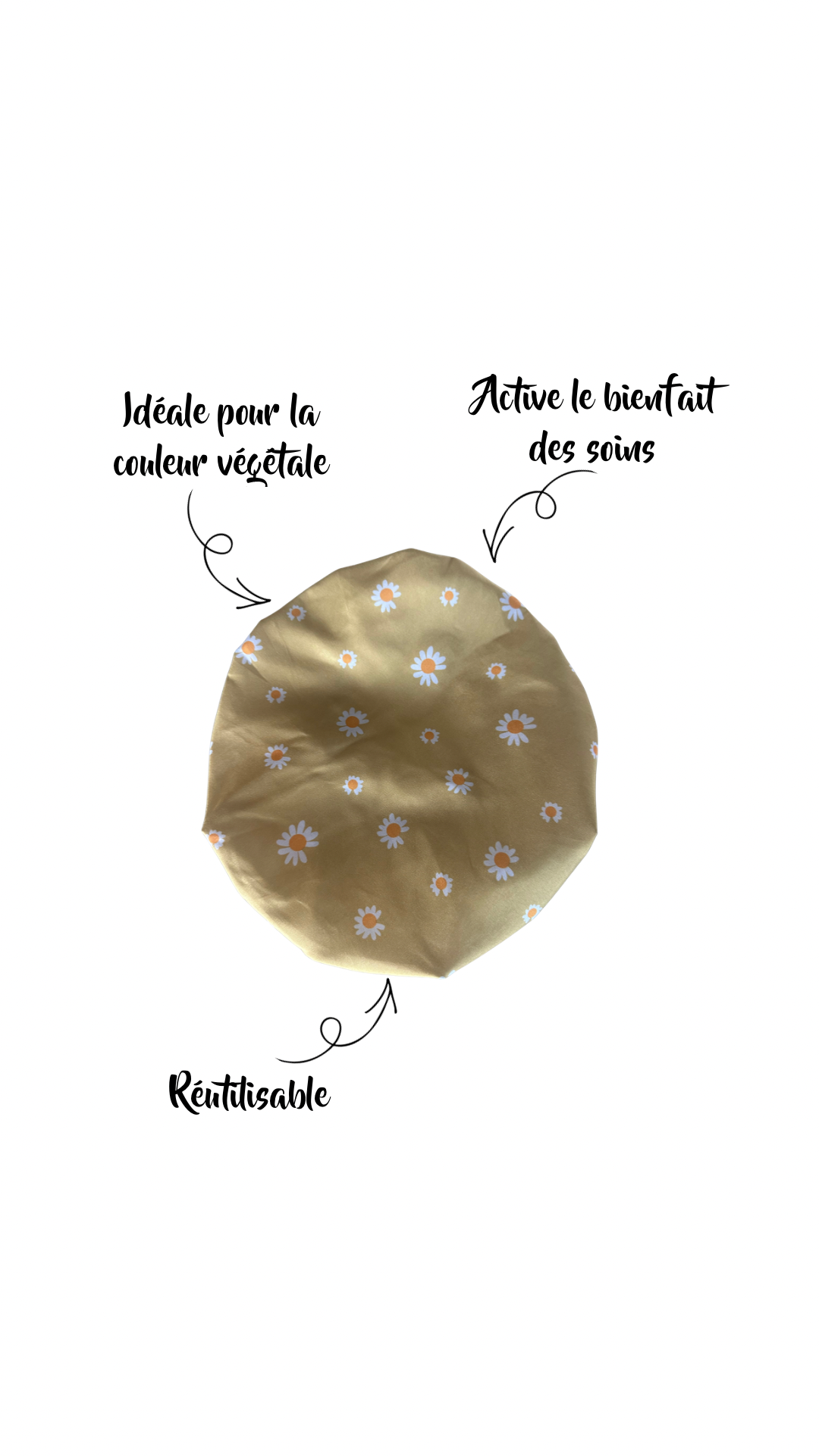Charlotte pour Cheveux Réutilisable – Accessoire Écologique & Confortable