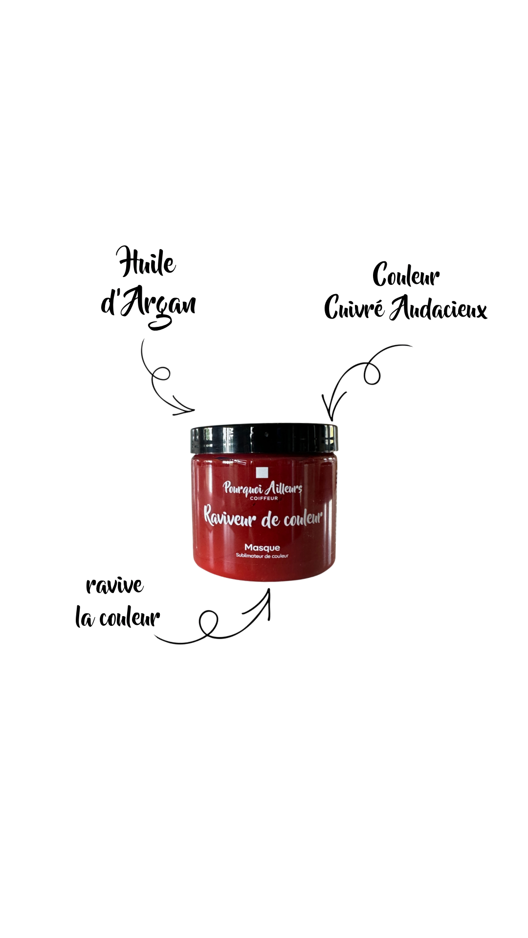 Masque Repigmentant Cuivré Audacieux – Reflets flamboyants Intenses – 200 ml